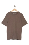 Travismathew Solid Crewneck T-shirt In Brown