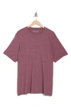 Travismathew Solid Crewneck T-shirt In Brown