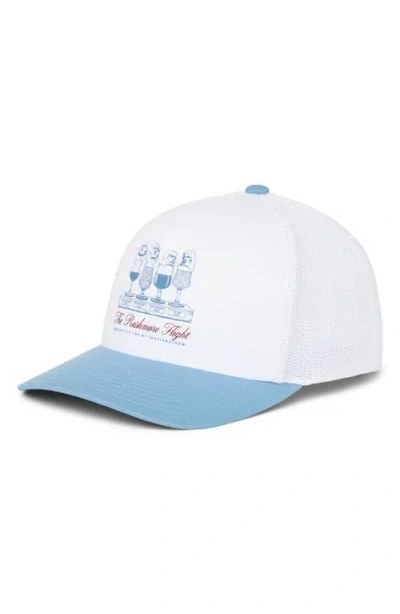 Travismathew Stars Stripes Sips Snapback Baseball Cap In White