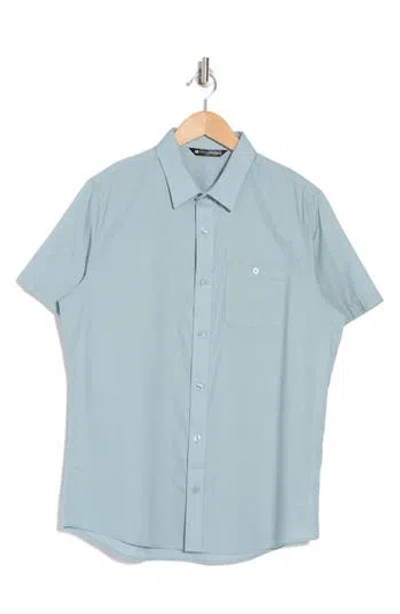 Travismathew Studebaker Regular Fit Short Sleeve Shirt In Arona