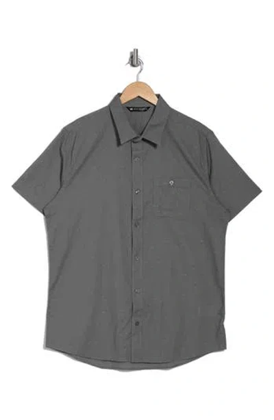 Travismathew Studebaker Regular Fit Short Sleeve Shirt In Quiet Shade