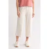 Travismathew Studio City Crop Drawstring Pants In Heather Eggnog