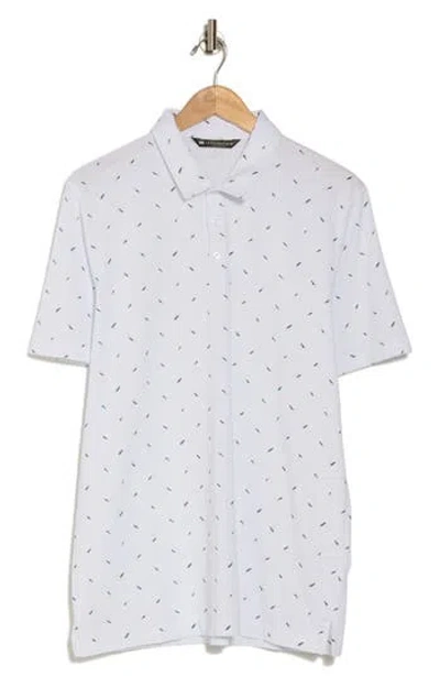 Travismathew Sun Dip Polo In White