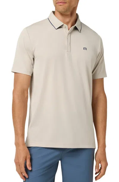 Travismathew Swing Repeat Performance Polo In Neutral