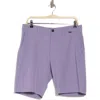 Travismathew Switchbacks Hybrid Shorts In Heather Mulled Grape