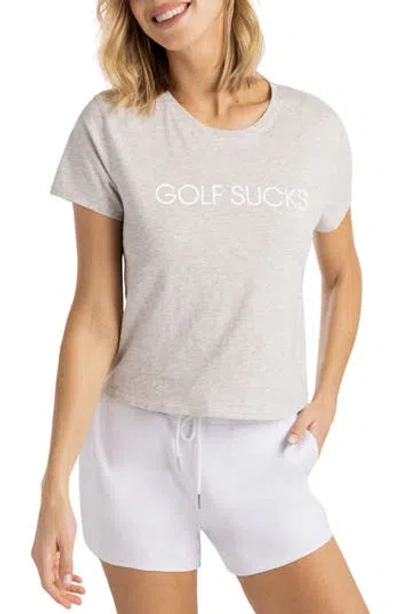 Travismathew Ten For Ten Graphic T-shirt In Heather Light Grey