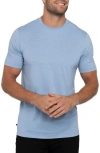 Travismathew The Crew Performance T-shirt In Heather Allure