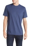 Travismathew The Crew Performance T-shirt In True Navy/black