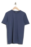 Travismathew Risk Taker Crewneck T-shirt In Vintage Indigo/black