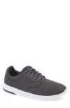 Travismathew The Daily Ii Knit Sneaker In Heather Grey Pinstripe