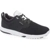 Travismathew The Daily Pro Hybrid Golf Shoe In Black/white