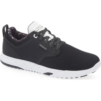 Travismathew The Daily Pro Hybrid Print Shoe In Black/white