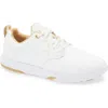 Travismathew The Daily Pro Hybrid Sneaker In White/gum