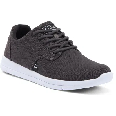 Travismathew The Daily Sneaker In Heather Grey Pinstri