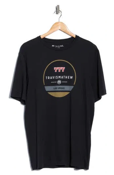 Travismathew The Lakes Graphic T-shirt In Black