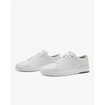 Travismathew The Modern Cup Sneaker Men White Leather Slip On Shoes Mew1834 In Multi
