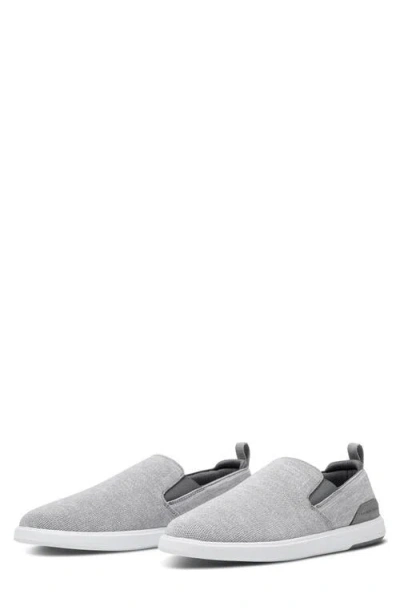 Travismathew The Modern Knit Slip-on Sneaker In Heather Sleet