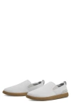Travismathew The Modern Knit Slip-on Sneaker In Heather White