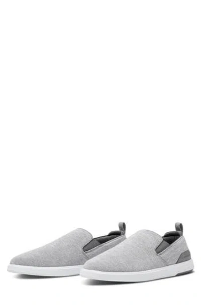 Travismathew The Modern Knit Slip-on Sneaker In Heather Sleet