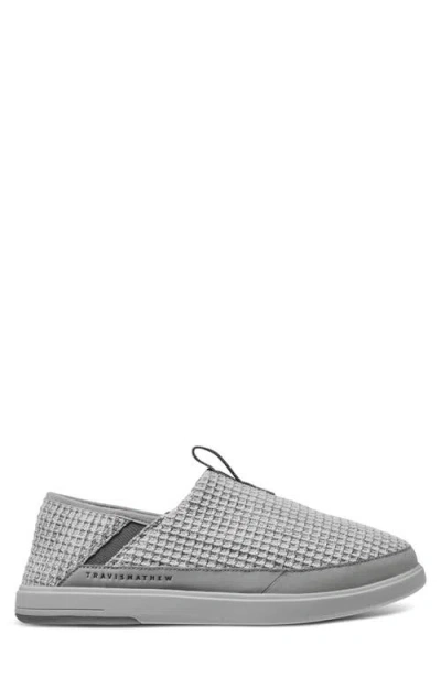 Travismathew The Modern Lounge Slip-on Sneaker In Gray