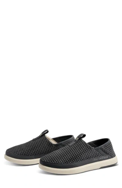 Travismathew The Modern Lounge Slip-on Sneaker In Black