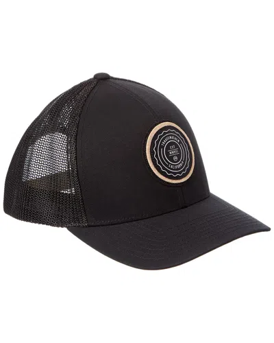 Travismathew The Patch Snapback Hat In Black