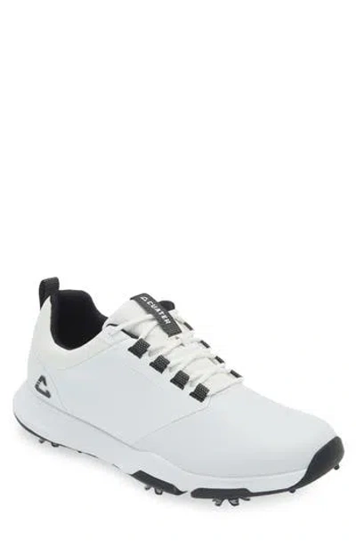 Travismathew The Ringer 2 Waterproof Golf Sneaker In White | ModeSens