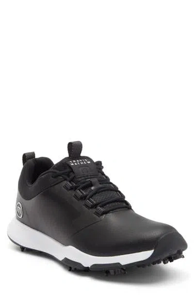 Travismathew The Ringer 2.0 Golf Sneaker In Black
