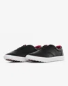 Travismathew The Wildcard 4mu189-0brw Men's Black Leather Golf Shoes Jobb828 In Black