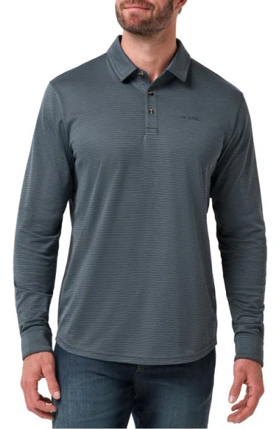 Travismathew The Zinna 2.0 Long Sleeve Polo In Multi
