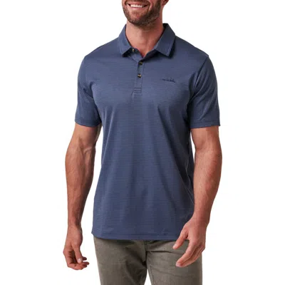 Travismathew The Zinna 2.0 Polo Shirt In Blue
