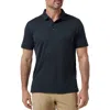 Travismathew The Zinna 2.0 Polo Shirt In Black