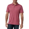Travismathew The Zinna 2.0 Polo Shirt In Roan Rouge