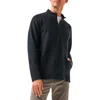 Travismathew Thermal Quarter Zip Pullover In Black