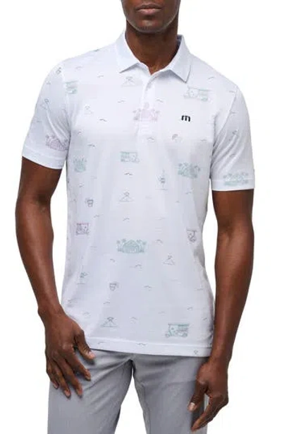 TRAVISMATHEW TRAVISMATHEW TIKI MAPES COTTON BLEND POLO