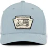 Travismathew Tiki Mapes Patch Fitted Baseball Cap In Dusty Blue