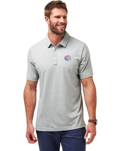 Travismathew Travis Mathew Chicago Cubs The Zinna Polo Men's Gray Short Sleeve Buu193