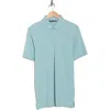 Travismathew Travis Mathew The Zinna Polo Shirt In Heather Beryl Green