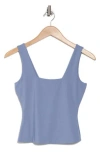 Travismathew Tropical Bliss Tie Dye Square Neck Tank In Tempest
