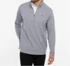 Travismathew Upgraded Quarter Zip Jacket In Heather Grey In Grey