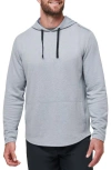 Travismathew Upgraded Tech Hoodie In Heather Grey