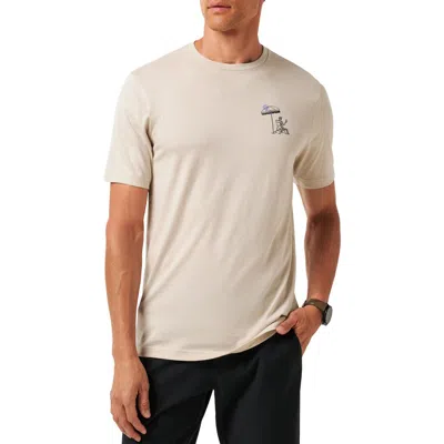 Travismathew Vacation Graphic T-shirt In Italian Sand