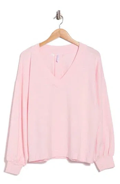 Travismathew Vip Treatment Long Sleeve T-shirt In Pink