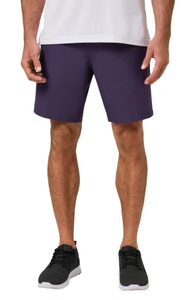 Travismathew Wanderlust Chino 9-inch Shorts In Purple