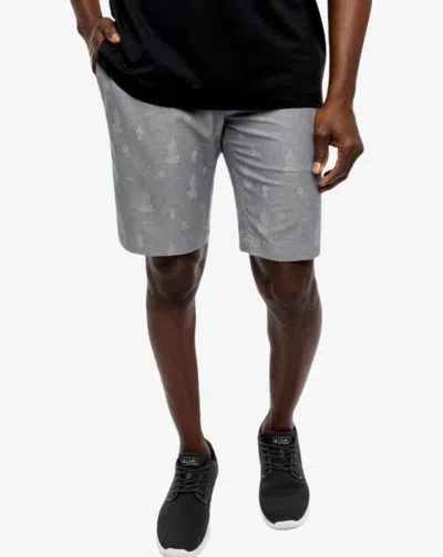 Travismathew Warmer Climates Short In Heather Quiet Shade In Gray