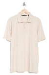 Travismathew Warmer Tides Polo In Moonbeam