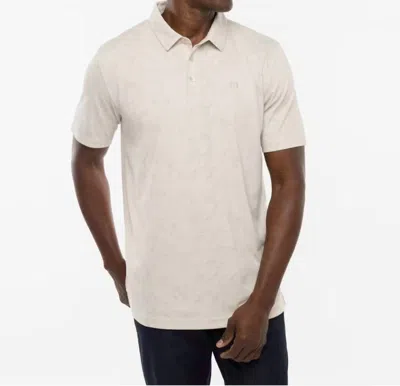Travismathew Warmer Tides Polo Shirt In Moodbeam In Multi