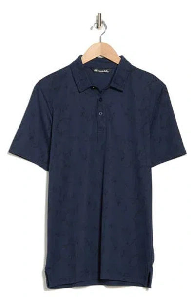 Travismathew Warmer Tides Polo In Total Eclipse