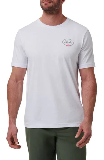 Travismathew Wedge Play Graphic T-shirt In White