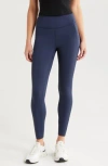 Travismathew Where It Counts Pocket Leggings In Blue